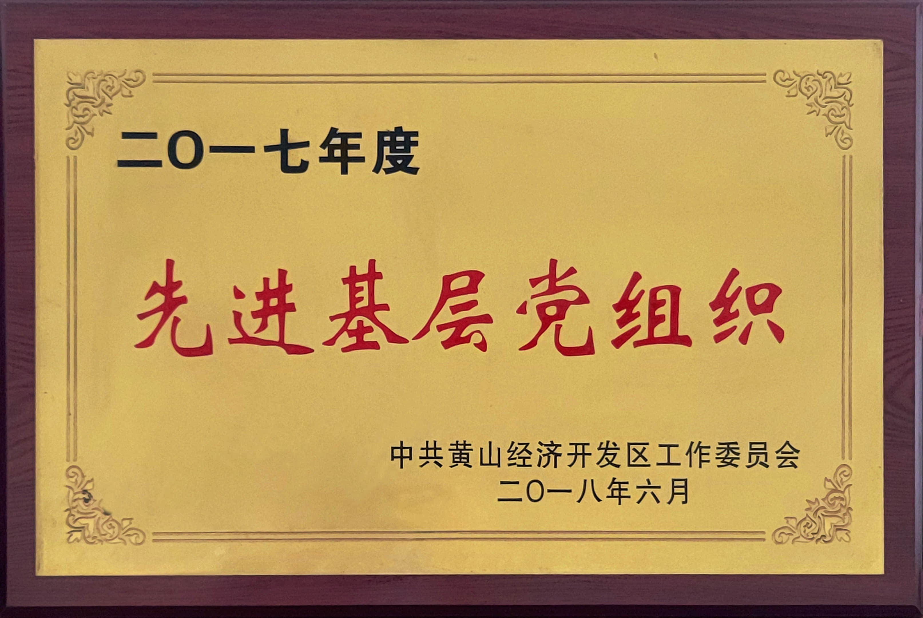 2017年度先进基层党组织
